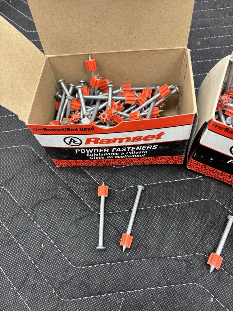 RAMSET 1514 & 1515 Fastener Pins **2 Boxes**