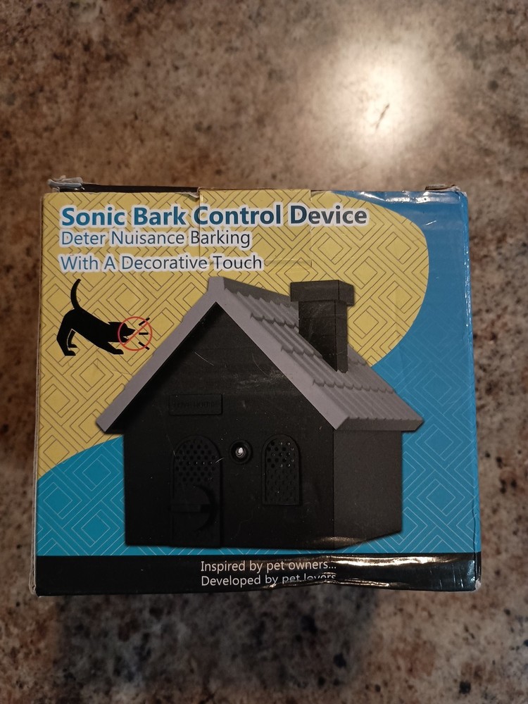 Sonic Bark Control Device, new in box