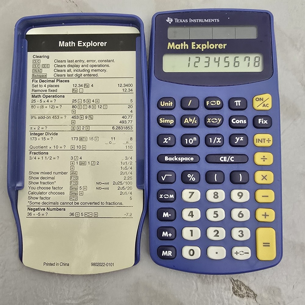 Learning Tools K-2 Math Base 10 Manipulatives Calculators Homeschool Tutor Class