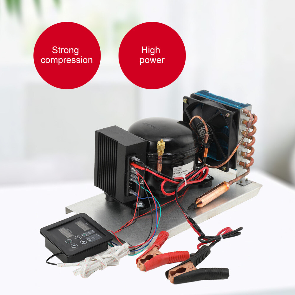 BD15H DC Compressor Condensing Unit Car Refrigerator Refrigeration Unit 12V/24V