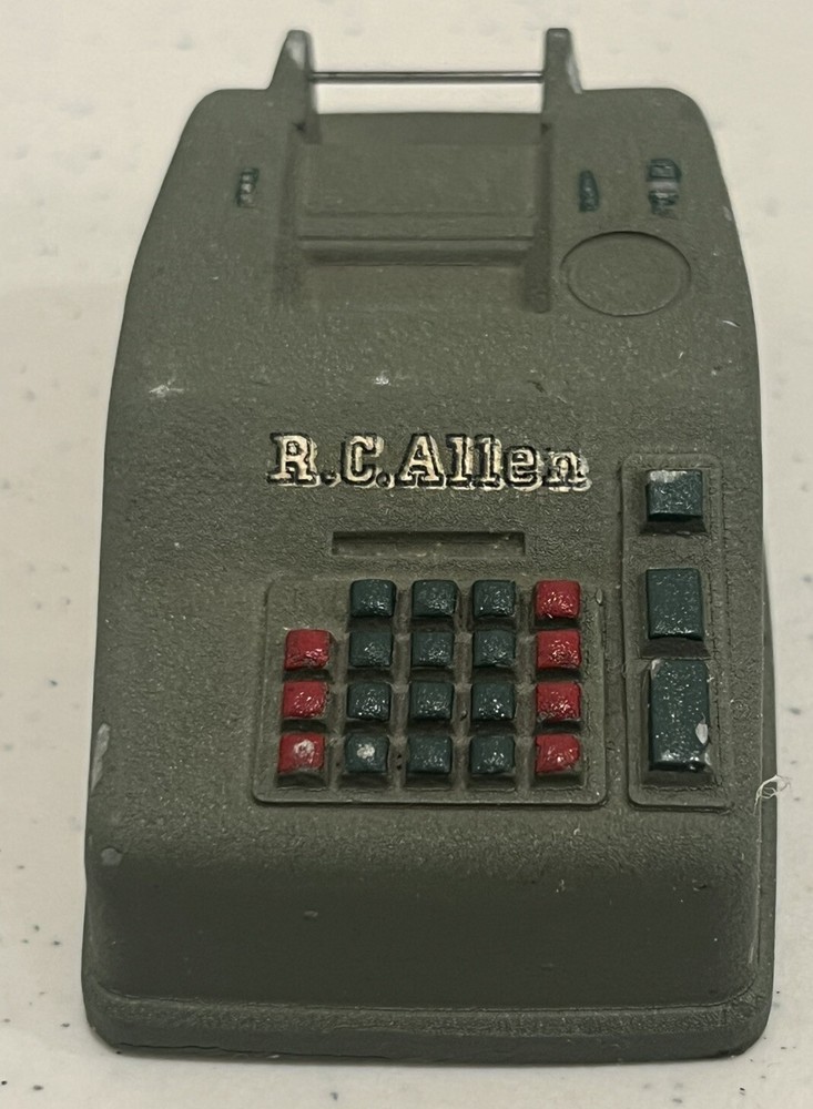 RC Allen Adding Machine - Salesman's Sample  Miniature Adding Machine Nice!