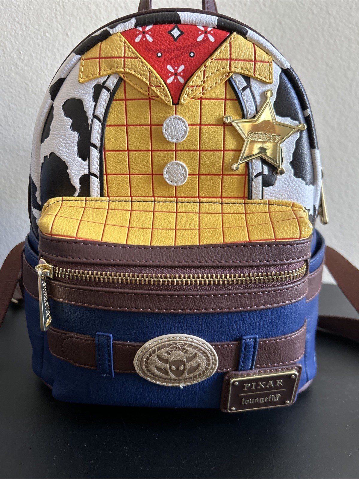Pixar Disney Woody Loungefly Bag Backpack Toy Story Buzz Jessie Rex Sheriff