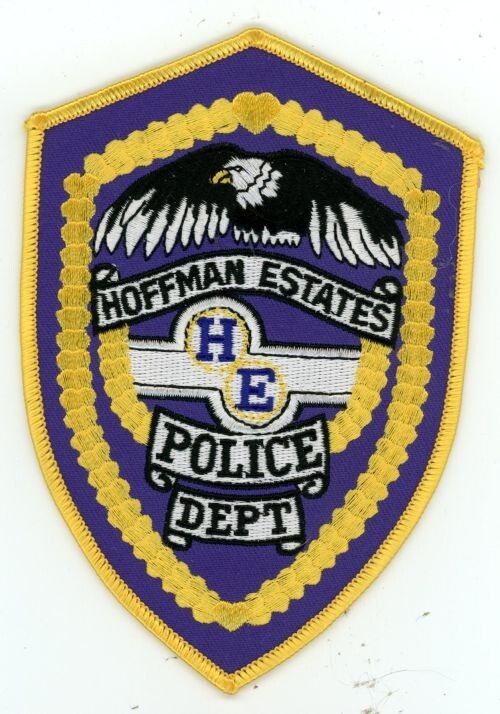 ILLINOIS IL HOFFMAN ESTATES POLICE NICE SHOULDER PATCH SHERIFF