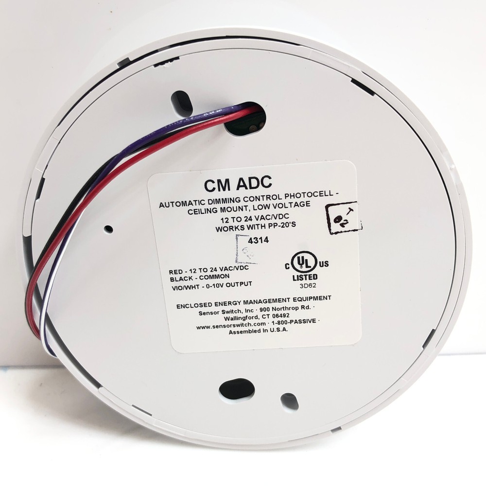 Sensor Switch CM ADC Automatic Dimming Control Photocell Ceiling Mount 184EUE
