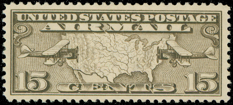 US Scott C8 Mint Lightly Hinged, Very Fine, SCV $2.50