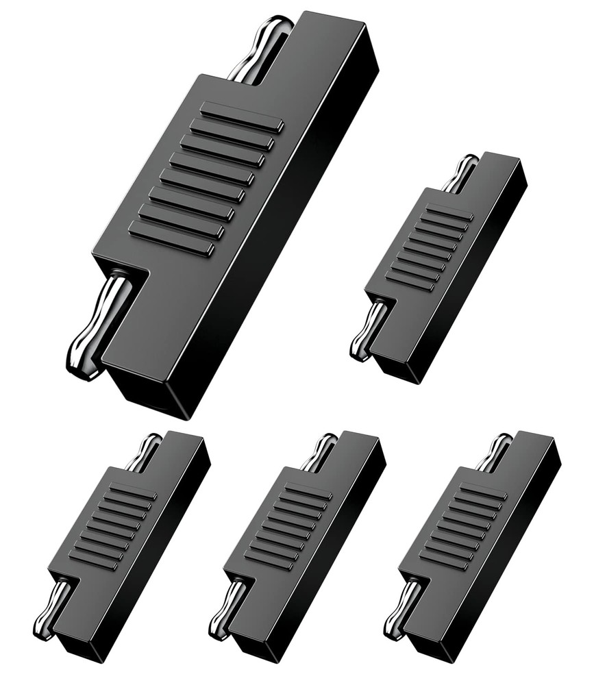 BERLAT SAE Connector to Polarity Reverse Quick 5Pack, BLACK