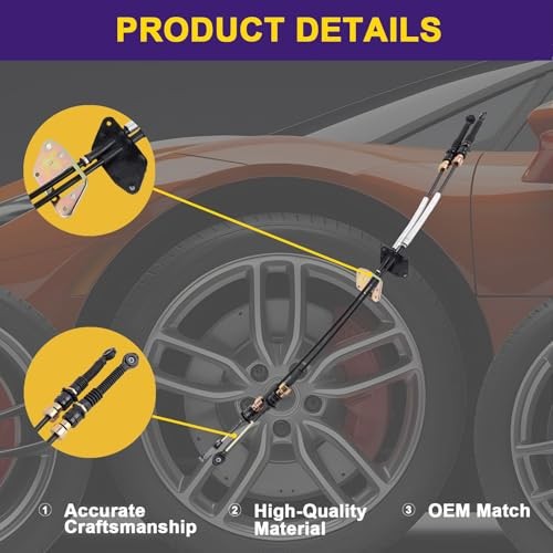 Manual Transmission Gear Shift Cable Compatible with Mazda 6 2003 2004 2005