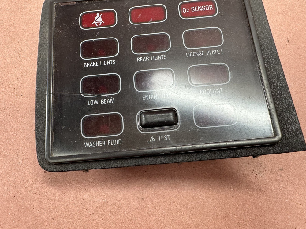 BMW E24 633CSI Check Unit Control Panel OEM #83255