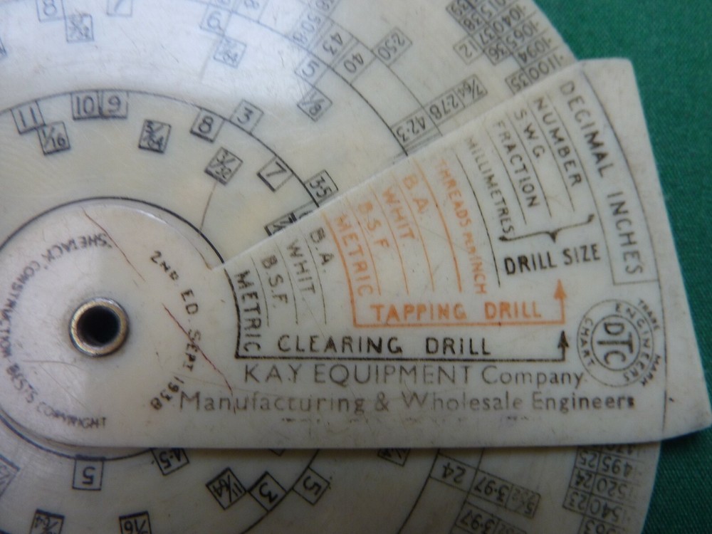 FEARNS WORK STUDY ENGINEER'S CALCULATOR + EXTRA CALCULATOR