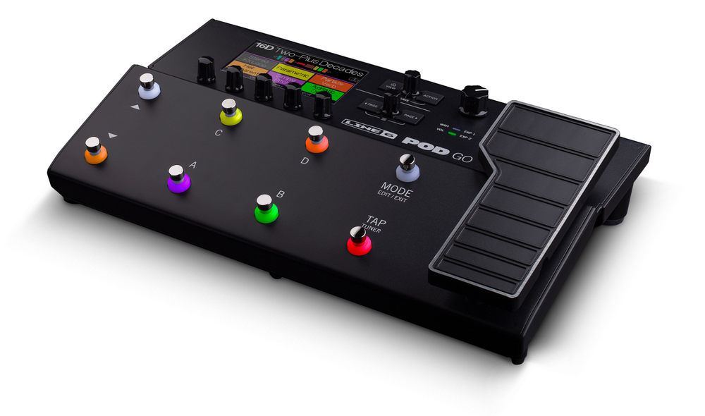 Open Box Line 6 POD Go Amp Modeler Guitar Multi Effects Processor Pedal