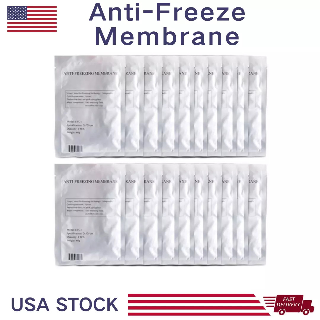 10/20PCS S/M/L Antifreeze Membrane Cryo Pad For Cold Lipolysis Machine US Stock