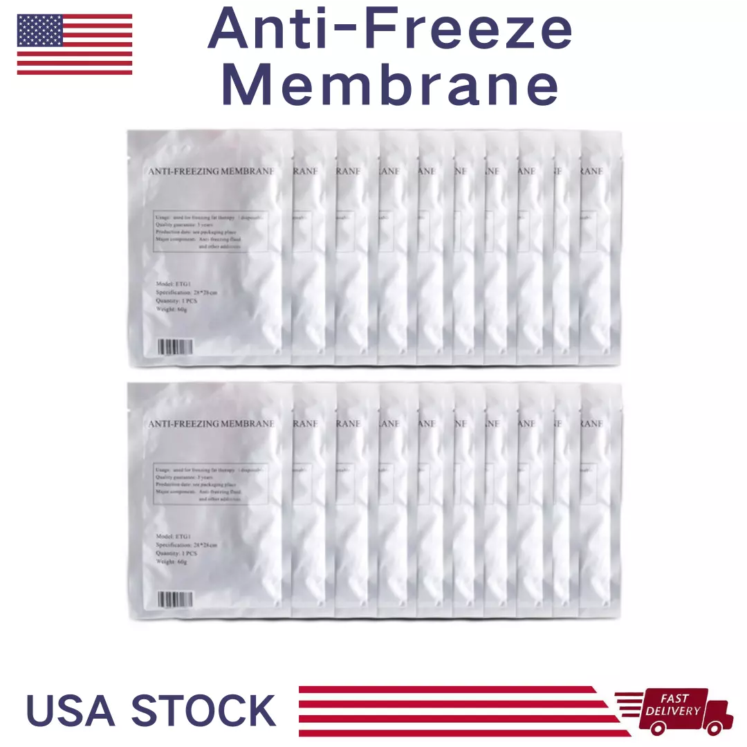 10/20PCS S/M/L Antifreeze Membrane Cryo Pad For Cold Lipolysis Machine US Stock