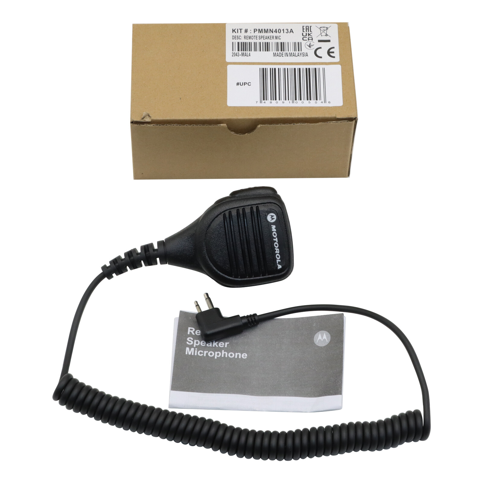 New Motorola Speaker Mic PMMN4013A for Motorola CP200D CP200 PR400 CP150 BPR40