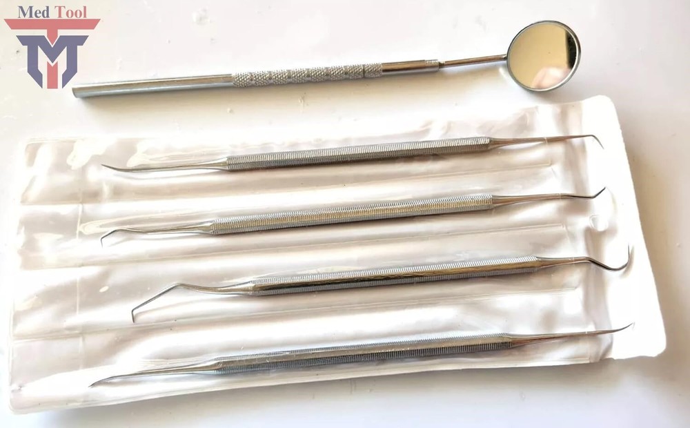 Basic Dental Instruments Set Mirror Explorer