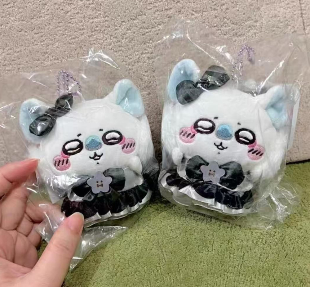 Chiikawa Super Magical Bad Version Plush Momonga Mascot Keychains