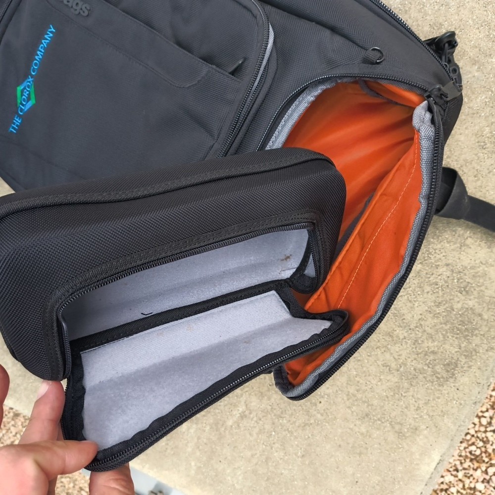 eBags Professional Slim Laptop Backpack - Solid Black - FREE SHIPPING