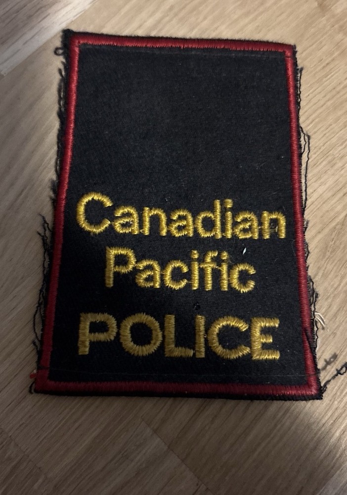 Obsolete Canadian Pacific Police Patch