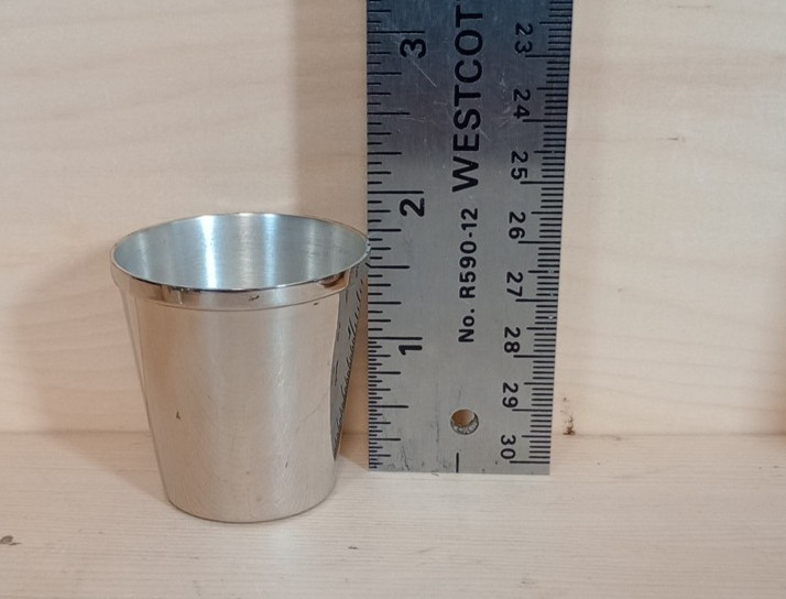 VTG TRAVEL COCKTAIL SHAKER SET WITH 4 SHOT GLASSES & LEATHER CARRYING CASE INDIA