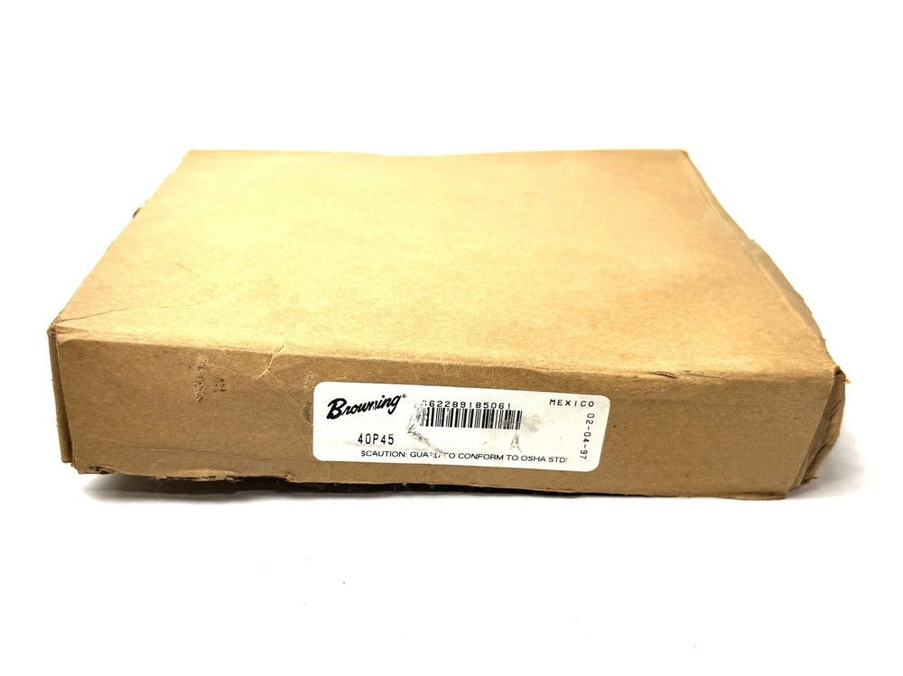 Browning 40P45 Bushed Bore Roller Chain Sprocket