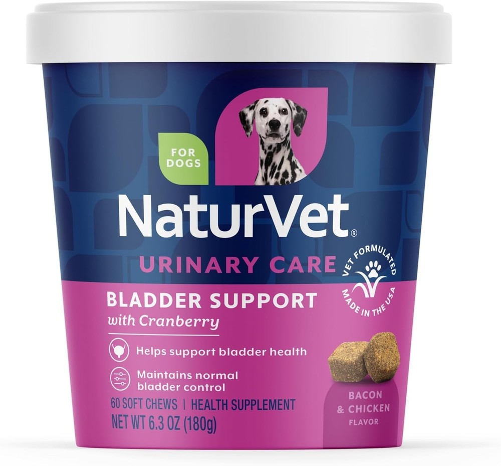 Cranberry Enhanced Dog Bladder Support, 60 Soft Chews