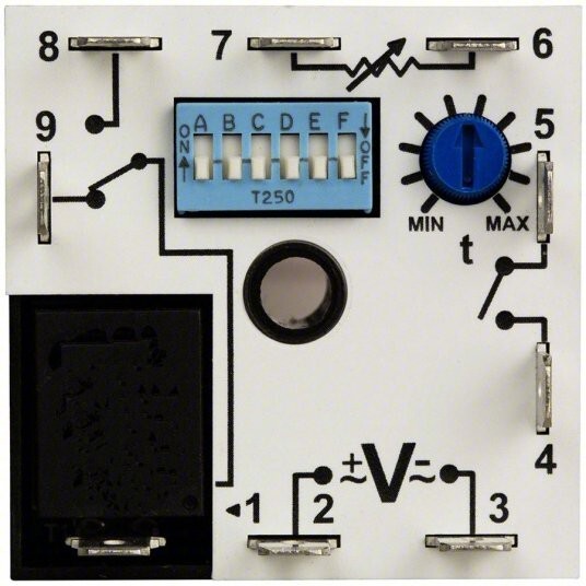 MACROMATIC Multi-Function Encapsulated Timing Relay: Surface Mounted, 12 to 125V