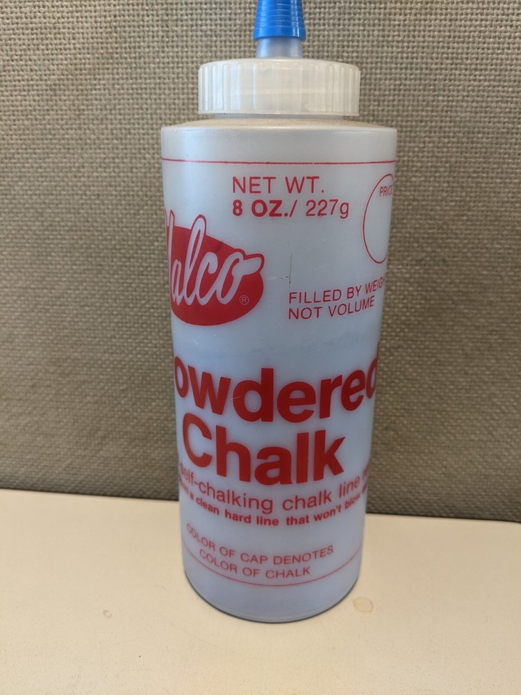 MALCO STRAIGHT LINE MARKING CHALK BLUE 8 OZ.