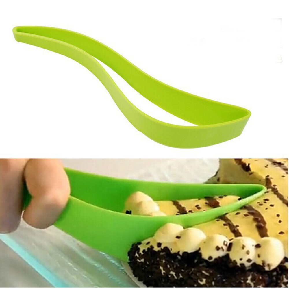 Plastic Cake Knife Slicer Sheet Server Pie Cutting Cutter Kitchen Gadget