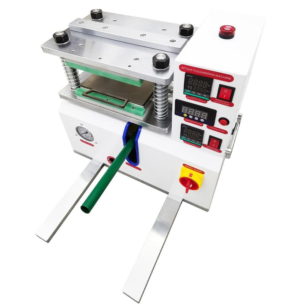 110V Flat Vulcanizing Press Machine PVC/Plastic/Rubber/Silicone Molding Machine