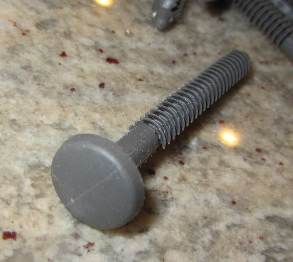 13 Pack - Paintable Shutter Lok Plug Fastener Peg Spike