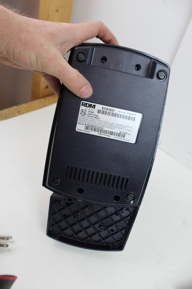 RDM EX9103F Deluxe Check reader scanner EC9100i AF w/ power cable