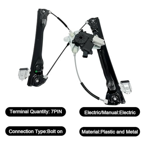 748-974 Power Window Regulator with Motor Compatible Front Driver Left Side