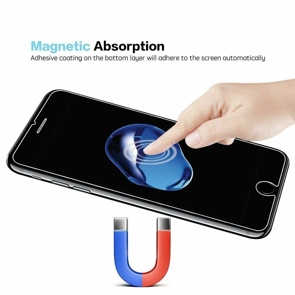 3-Pack iPhone 6s+ 7 8 Plus Tempered GLASS Screen Protector Bubble Free 11Pro Max