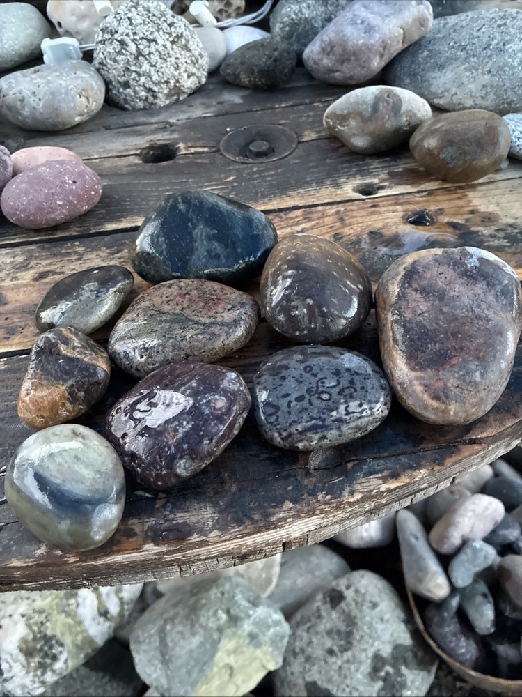 rocks for tumbling Rough 5 Lbs Mix