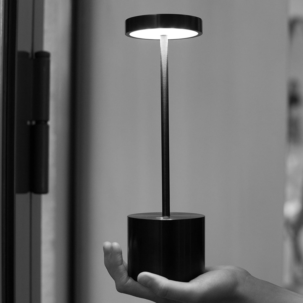 Minimalist Cordless Table Light, 5000mAh Battery - 2 Pack