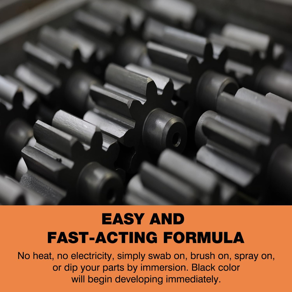 Black Oxide Coating Kit - Black Oxide Solution, Versatile Blackening Solution fo