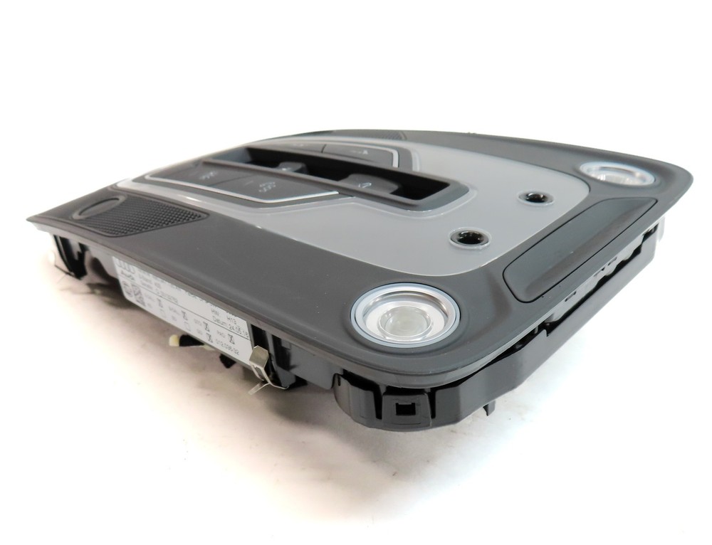 2017 AUDI Q7 (4M) FRONT INTERIOR OVERHEAD DOME MAP READING LIGHT LAMP (Black)