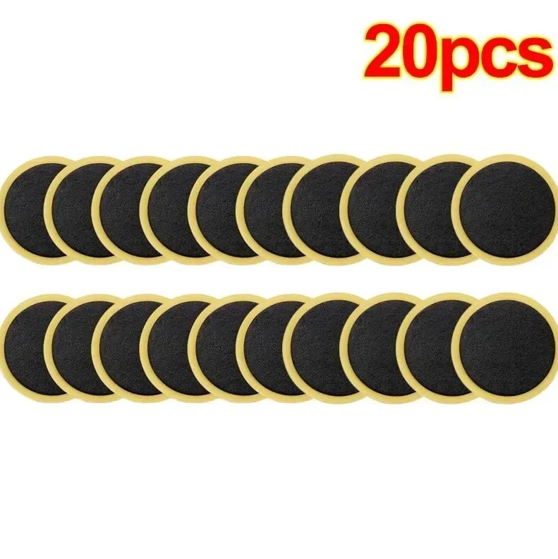 20pcs Glue-Free Bike Tire Patches Self Adhesive Bicycle Tube Repair Kit