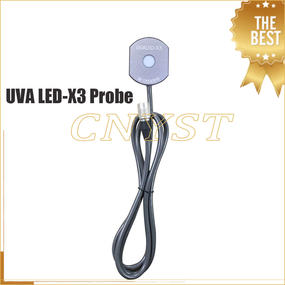 UV Light Meter Ultraviolet Radiometer Light Meter with UVA LED-X1 Probe