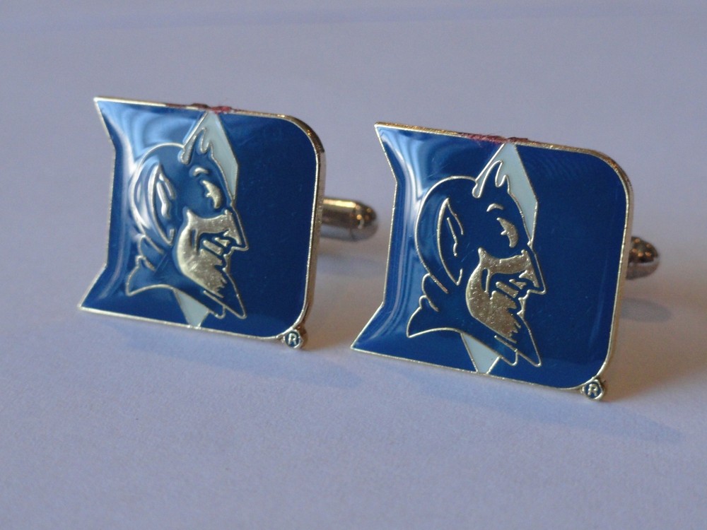 Duke University Cufflinks NCAA Devils--Custom College DU