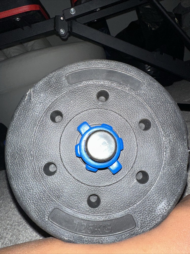 Workout bench with weights