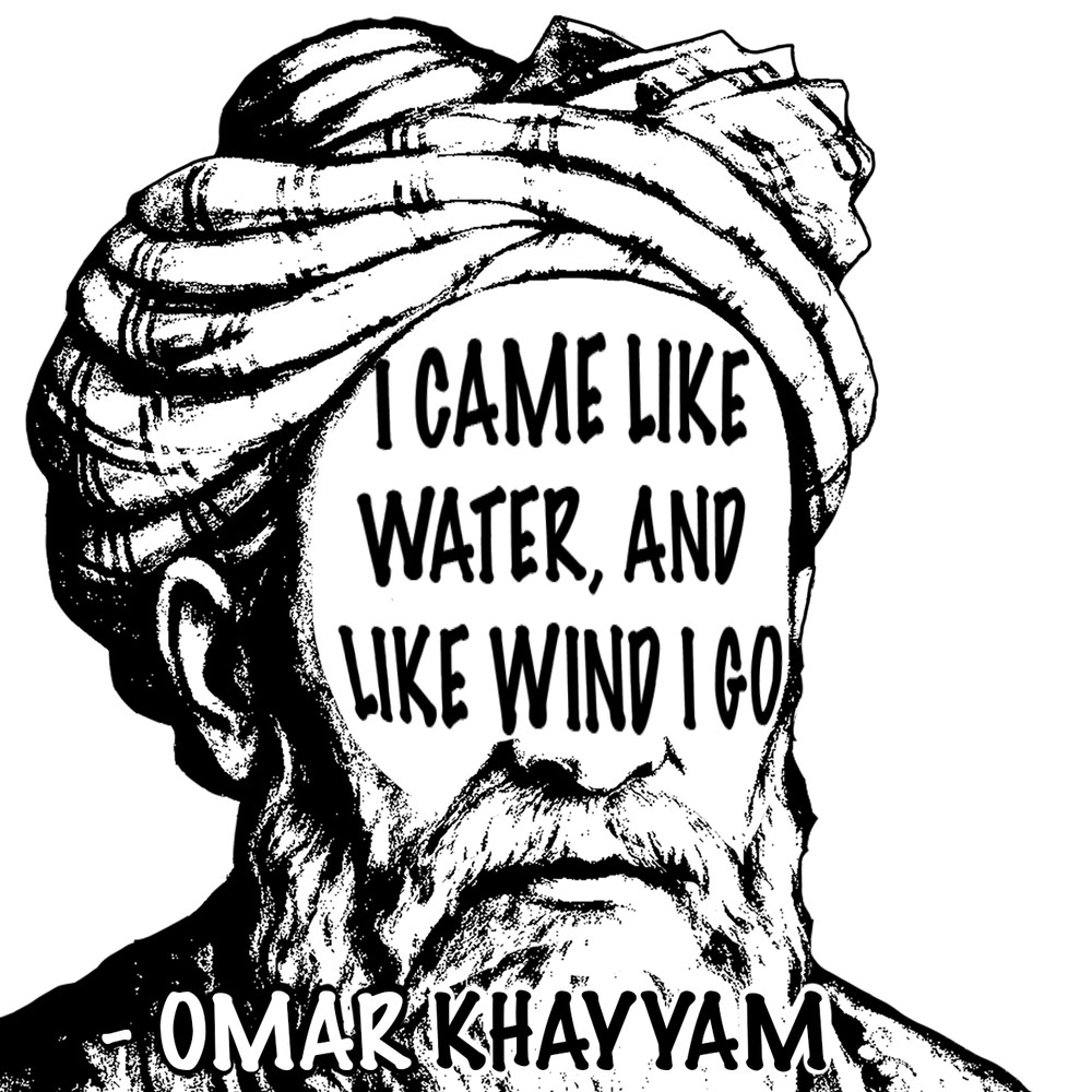 Omar Khayyam Quoted Sticker Collection