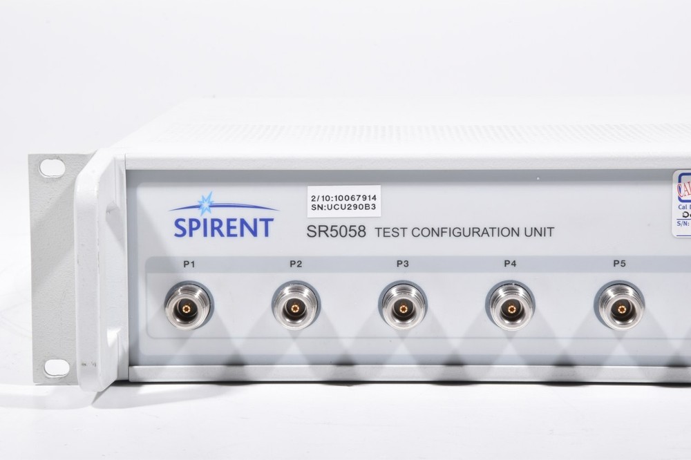 SPIRENT SR5058 Test Configuration Unit S. Number UCU290B3
