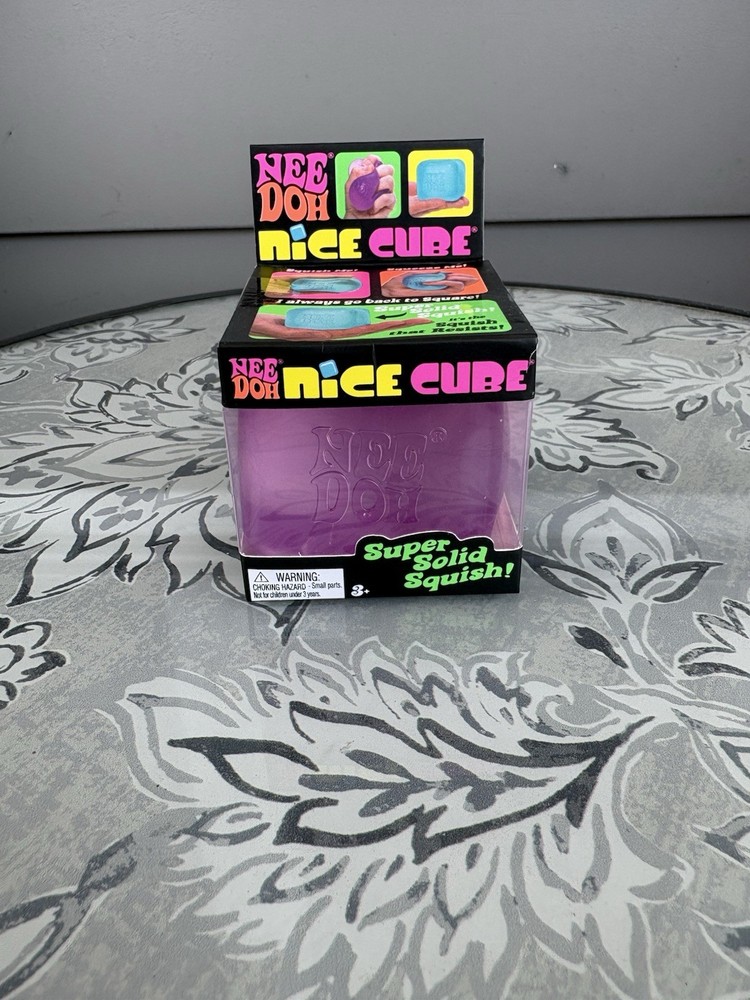 Purple NeeDoh Nice Cubes