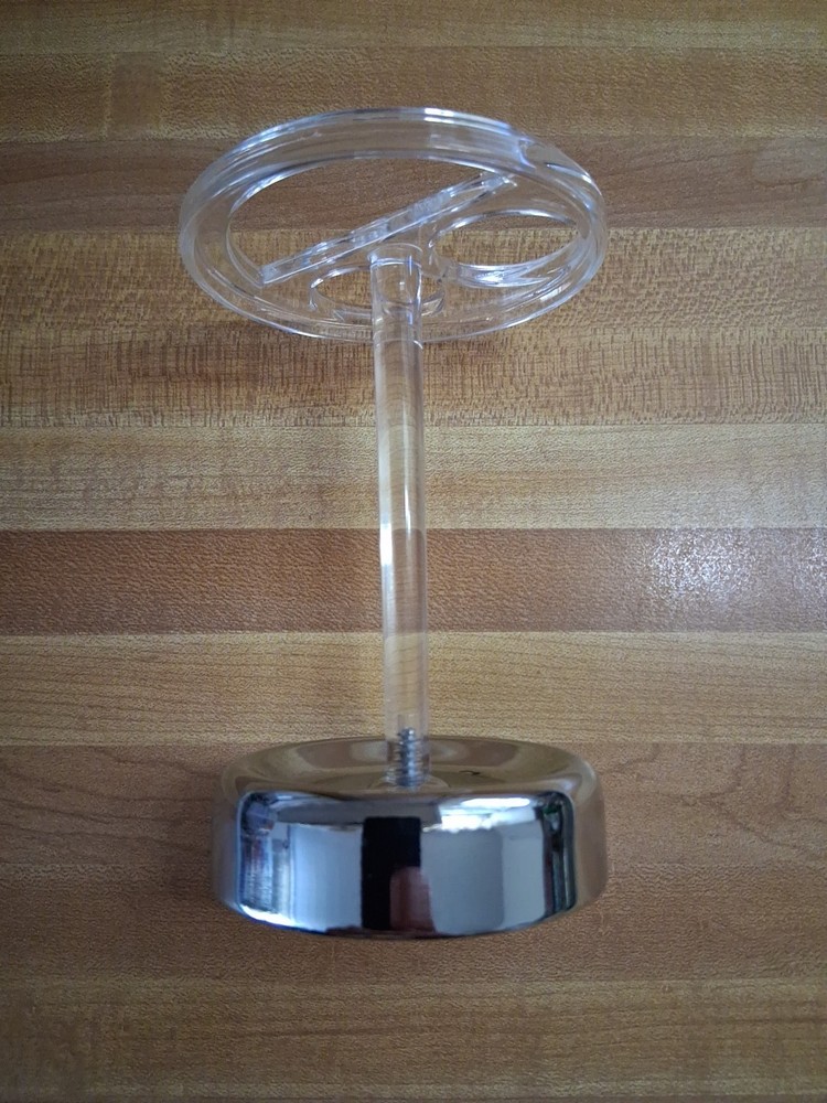 Interiors by Design Metal Base Toothbrush & Toothpaste Holder