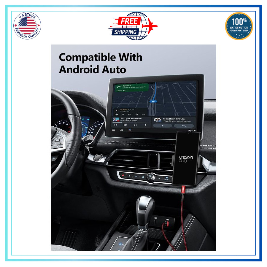 USB C Android Auto Cable 1FT, 3A USB a to C USB 3.1 USB 3.2 Gen2 10Gbps Data