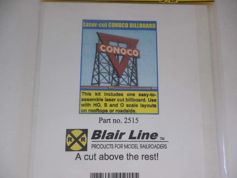 Blair Line "Laser-cut Conoco Billboard" kit