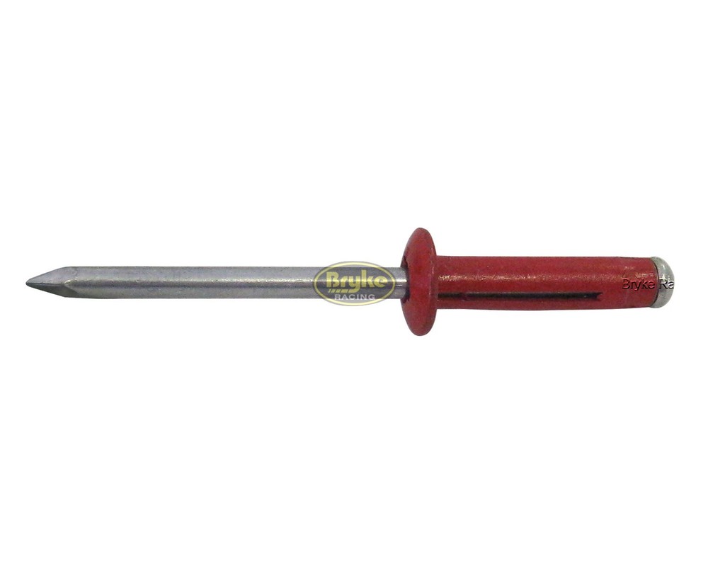 Exploding Small Head Red Rivets Pop Rivet 250ct 3/16" Racing Fasteners Tri-Fold