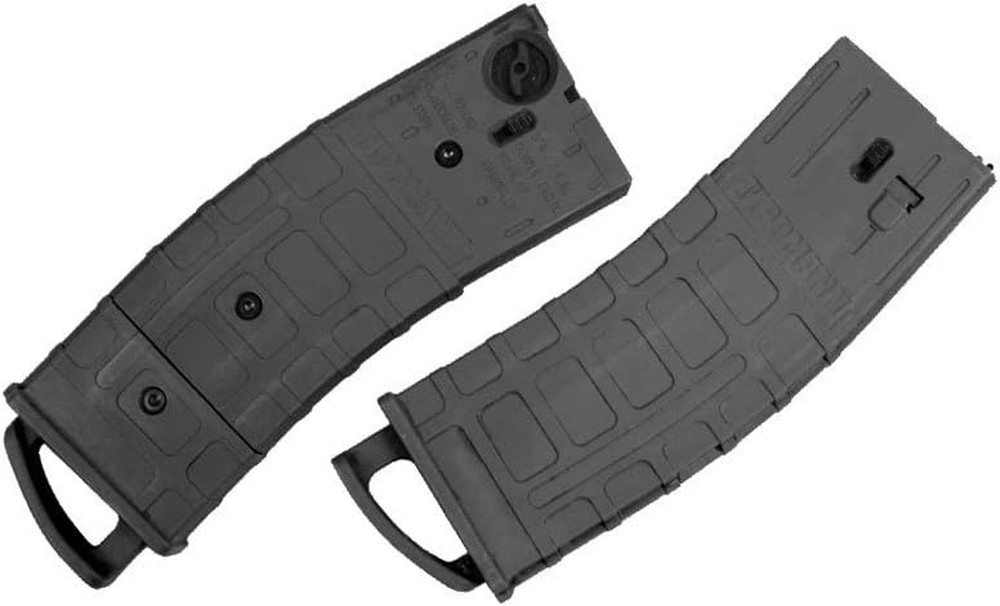 TMC MAGFED Paintball Marker Magazines - 2 Pack Black
