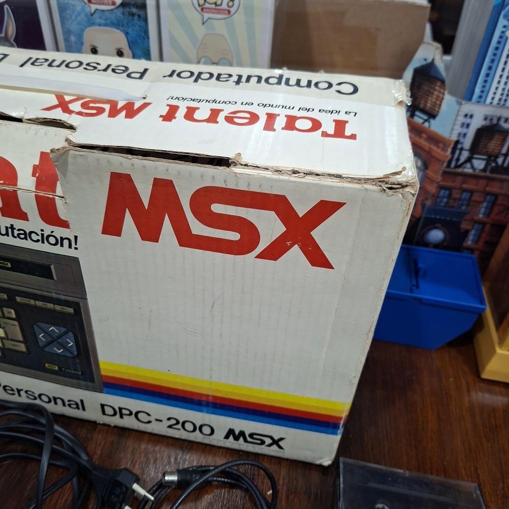 Talent Personal computer MSX DPC-200 AS-IS W/ BOX