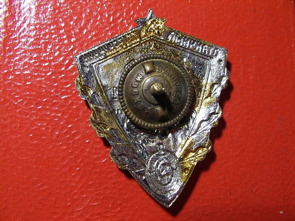RUSSIA SOVIET USSR BADGE( RD)